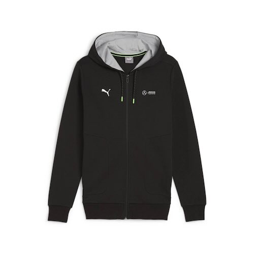 ★貨物輸送無料★Mercedes-AMG Petronas Hoody Sweatshirt ベンツ ペトロナス ジップアップ パーカー 黒いこと パーカー-トップス-メンズファッション