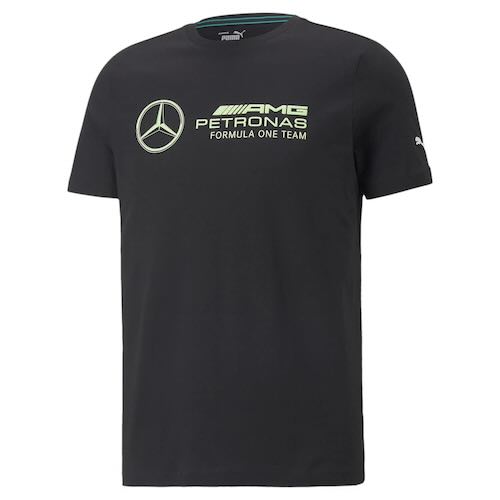 ★貨物輸送無料★Mercedes AMG Petronas T-shirt ベンツ ペトロナス ハミルトン プルオーバー 半袖 黒いこと