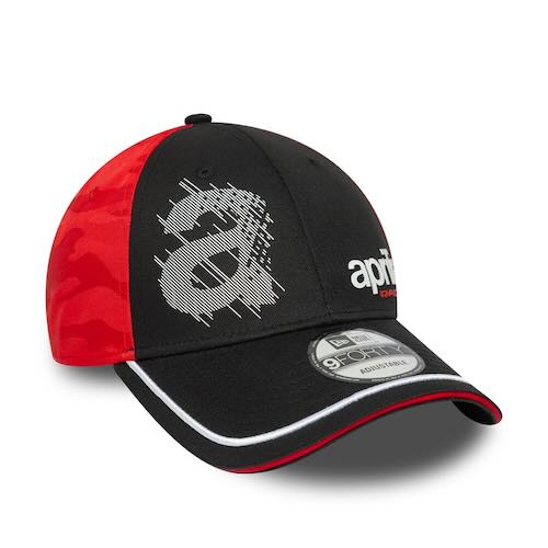 ★送料無料★Aprilia New Era Seasonal Baseball Cap アプリリア ニューエラ ベースボール キャップ 帽子 レッド｜SUN RISE BEACH