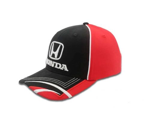 ★送料無料★Honda Honda Red Cutter Logo Cap ホンダ ベースボール キャップ 帽子 レッド|SUN RISE BEACH