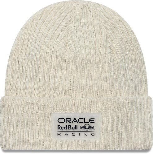 ★送料無料★Red Bull Racing Team Beanie Cream レッドブルー ニューエラ ニットキャップ ニット帽 ビーニー クリーム｜SUN RISE BEACH