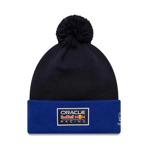 ★送料無料★Red Bull Racing New Era Essential Beanie 2026 レッドブルー ニューエラ ボンボン ビーニ ニット帽 ニットキャップ ネイビー|SUN RISE BEACH