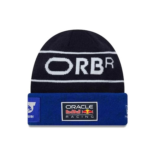 ★送料無料★Red Bull Racing New Era Driver Beanie 2026 Max Verstappen レッドブルー ニューエラ ビーニ ニット帽 ニットキャップ ネイビー マックス・フェルスタッペン|SUN RISE BEACH