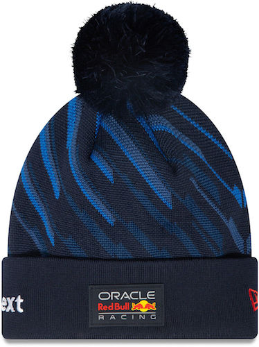 ★送料無料★Red Bull Racing New Era MV Driver Beanie レッドブルー ニューエラ ボンボン ビーニ ニット帽 ニットキャップ ネイビー|SUN RISE BEACH