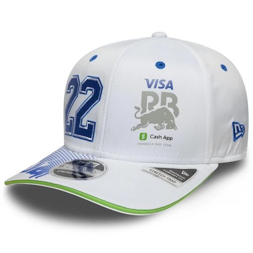 ★送料無料★Red Bull Racing Visa Cash App New Era Cap Yuki Tsunoda レッドブルー ニューエラ キャップ 帽子 ホワイト|SUN RISE BEACH