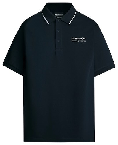 ★送料無料★Red Bull Racing Pique Polo Shirt レッドブルー ポロシャツ 半袖 ネイビー｜SUN RISE BEACH