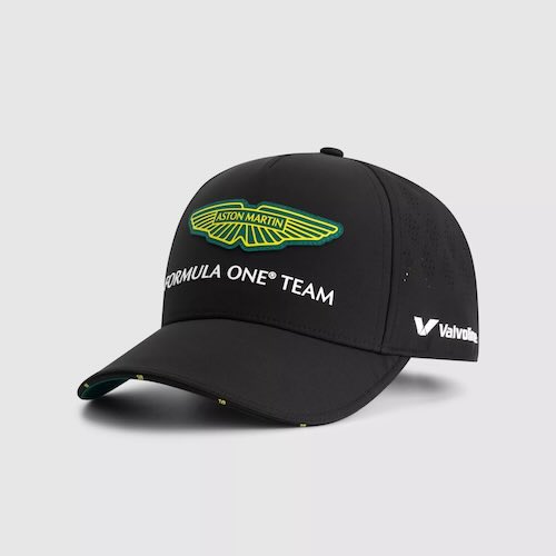 ★送料無料★Aston Martin F1 Team Baseball Cap アストンマーティン ベースボールキャップ 帽子 ブラック 2025|SUN RISE BEACH