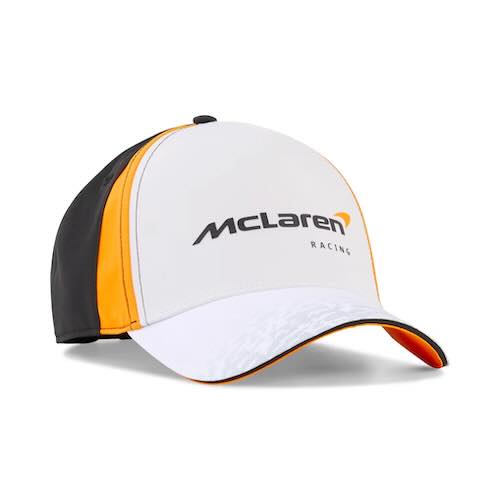 ★貨物輸送無料★McLaren Racing Team Baseball Cap マクラーレン 野球旗がしら かぶり笠 白いこと