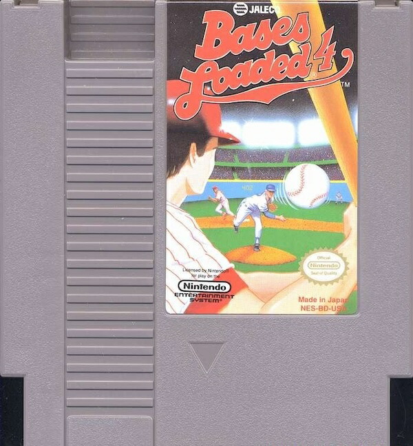 【中古】北米版 ファミコン Bases Loaded 4 NES 燃えろ!!プロ野球 ベースボール 野球｜SUN RISE BEACH 18,216円