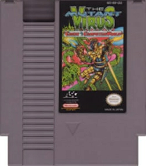 【中古】北米版 ファミコン NES Mutant Virus ミュータントヴァイラス｜SUN RISE BEACH