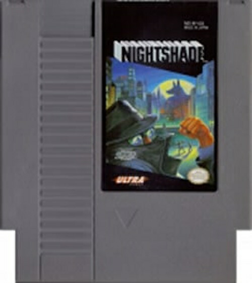 【中古】北米版 ファミコン Nightshade ナイトシェード|SUN RISE BEACH
