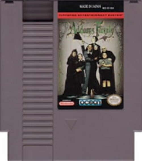 【中古】北米版 ファミコン Addams Family NES アダムス ファミリー｜SUN RISE BEACH