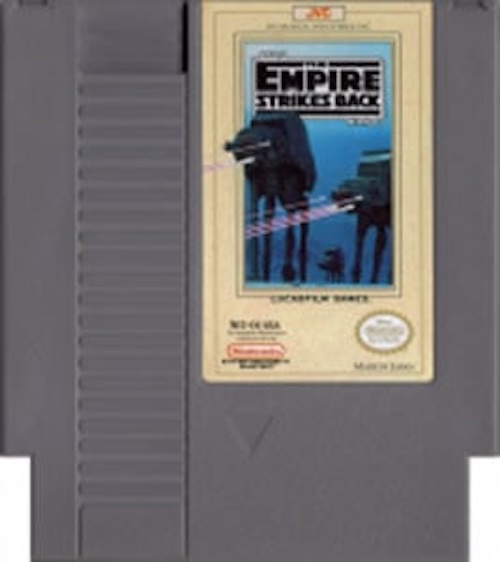 【中古】北米版 ファミコン STAR WARS Empire Strikes Back NES スターウォーズ エピソード5 帝国の逆襲画像