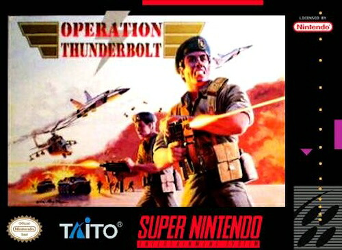 【中古】北米版 スーパーファミコン SNES Operation Thunderbolt オペレーションサンダーボルト｜SUN RISE BEACH