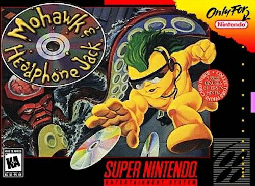 【中古】北米版 スーパーファミコン SNES Mohawk and Headphone Jack モホーク&ヘッドフォンジャック|SUN RISE BEACH