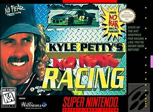 【中古】北米版 スーパーファミコン SNES Kyle Petty's No Fear Racing カイルペティ ノーフィアレーシング|SUN RISE BEACH