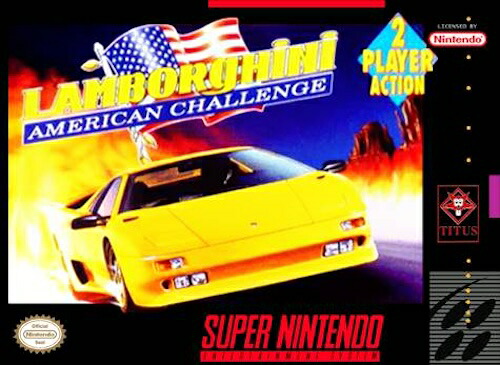 【中古】北米版 スーパーファミコン SNES Lamborghini American Challenge ランボルギーニ アメリカン チャレンジ｜SUN RISE BEACH 7,810円