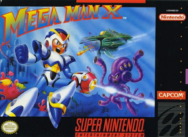 【中古】北米版 スーパーファミコン SNES Mega Man X ロックマンX メガマン｜SUN RISE BEACH