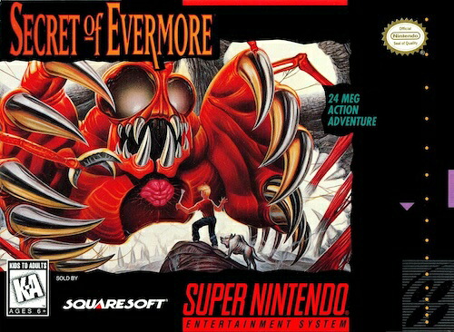 【中古】北米版 スーパーファミコン SNES Secret of Evermore シークレット オブ エバーモア｜SUN RISE BEACH