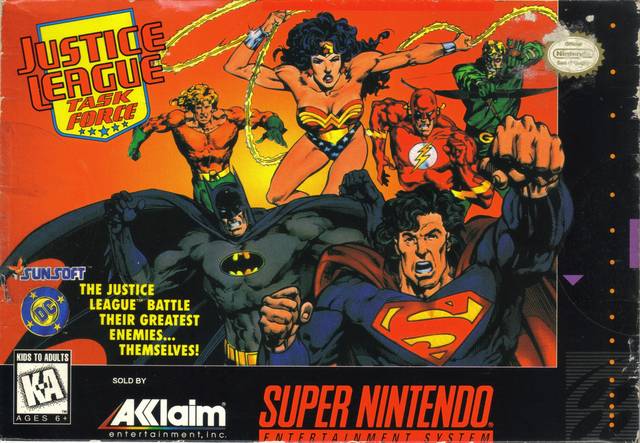 【中古】北米版 スーパーファミコン SNES Justice League Task Force ジャスティス リーグ タスクフォース|SUN RISE BEACH