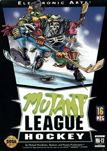 【中古】北米版 海外版 メガドライブ SEGA Mutant League Hockey ホッケー セガ ジェネシス|SUN RISE BEACH