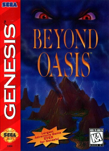【中古】北米版 海外版 メガドライブ SEGA Beyond Oasis ストーリー オブ トア ～光を継ぐ者～ セガ ジェネシス GENESIS｜SUN RISE BEACH