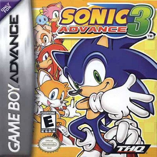 【中古】北米版 GBA Sonic Advance 3 ソニックアドバンス 3 ゲームボーイアドバンス｜SUN RISE BEACH