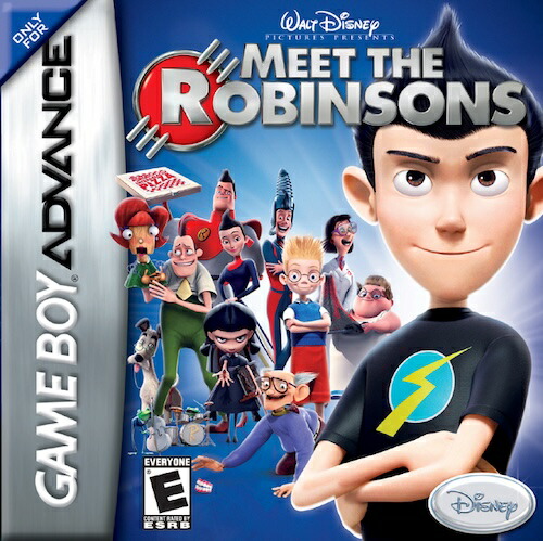 【中古】北米版 GBA Meet the Robinsons ルイスと未来泥棒 ウィルバーの危険な時間旅行 ゲームボーイアドバンス画像