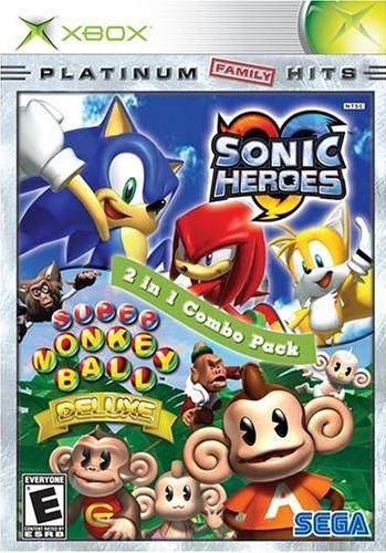 【中古】北米版 海外版 Xbox Sonic Heroes and Super Monkey Ball Deluxe ソニック ヒーローズ スーパーモンキーボール｜SUN RISE BEACH