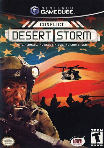 【中古】北米版 海外版 Gamecube Conflict Desert Storm ゲームキューブ コンフリクト デルタ 湾岸戦争1991｜SUN RISE BEACH