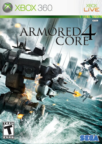 【中古】北米版 海外版 Xbox360 Armored Core 4 アーマード コア 4｜SUN RISE BEACH