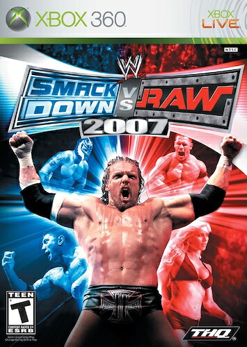 【中古】北米版 海外版 Xbox360 WWE SmackDown vs Raw 2007 レスリング プロレス|SUN RISE BEACH