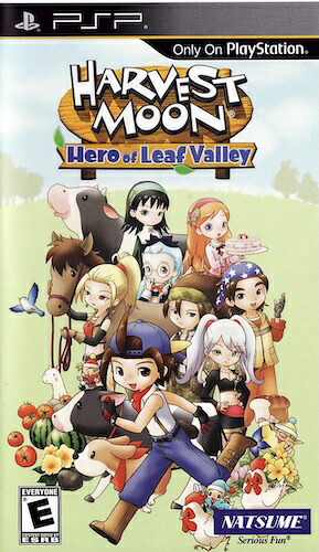 【中古】北米版 海外版 PSP Harvest Moon Hero of Leaf Valley 牧場物語 ハーベストムーン|SUN RISE BEACH