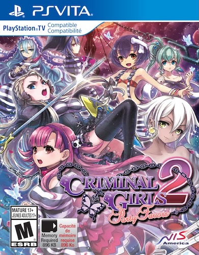 【中古】北米版 海外版 PS VITA PSV Criminal Girls 2 Party Favors クリミナルガールズ 2｜SUN RISE BEACH