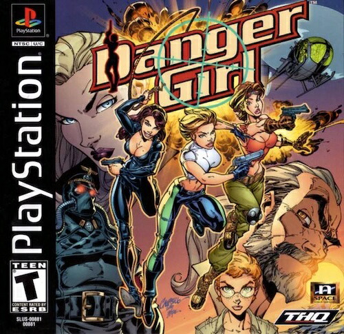 【中古】北米版 海外版 PS1 Playstation 1 プレイステーション Danger Girl デンジャー ガール｜SUN RISE BEACH