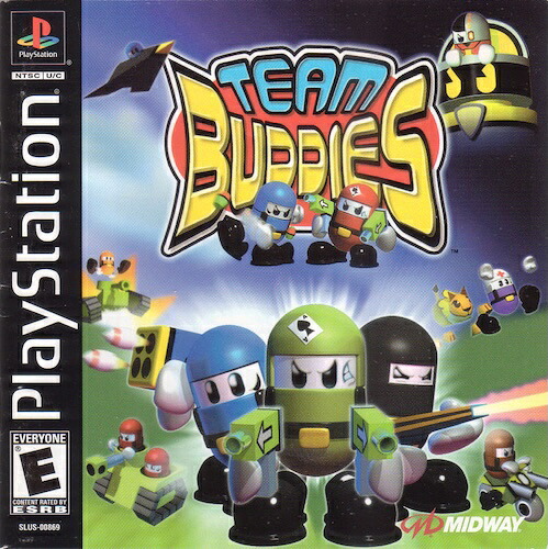 【中古】北米版 海外版 PS1 Playstation 1 プレイステーション Team Buddies|SUN RISE BEACH