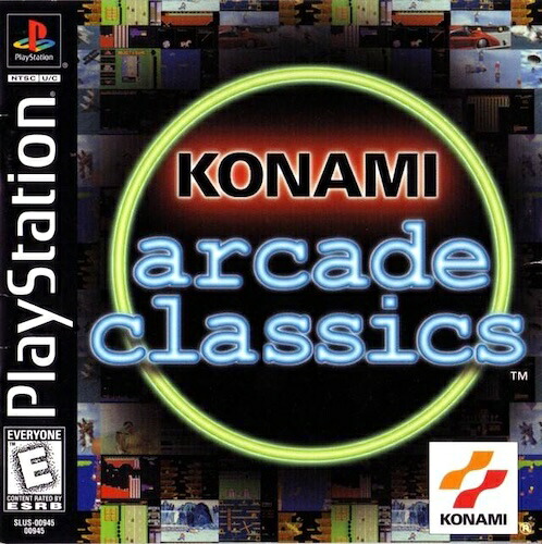 【中古】北米版 海外版 PS1 Playstation 1 プレイステーション Konami Arcade Classics コナミ アーケードクラシックス|SUN RISE BEACH