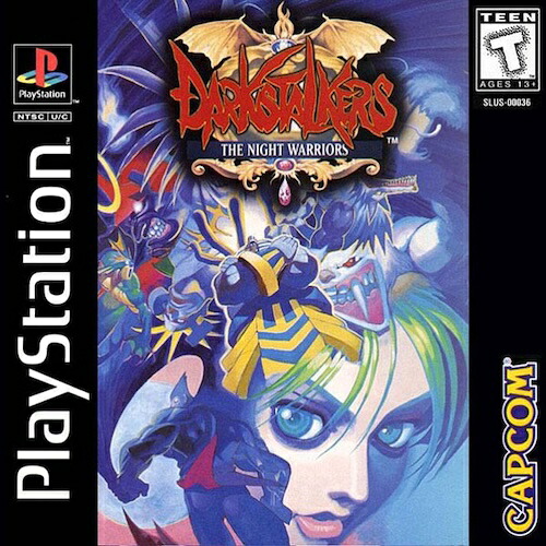 【中古】北米版 海外版 PS1 Playstation 1 プレイステーション Darkstalkers The Night Warriors ヴァンパイアハンター｜SUN RISE BEACH