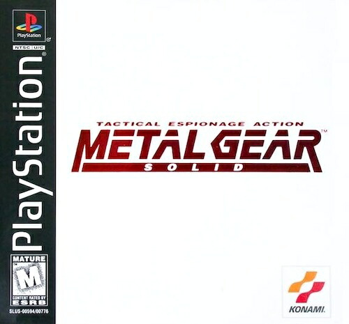 【中古】北米版 海外版 PS1 Playstation 1 プレイステーション Metal Gear Solid メタルギアソリッド｜SUN RISE BEACH