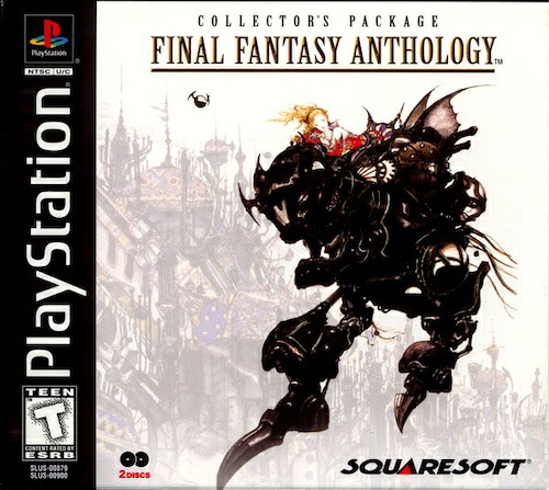【中古】北米版 海外版 PS1 Playstation 1 プレイステーション Final Fantasy Anthology Black label ファイナルファンタジー｜SUN RISE BEACH 8,580円