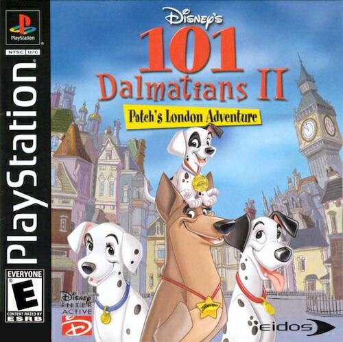 【中古】北米版 海外版 PS1 Playstation 1 プレイステーション 101 Dalmatians II Patchs London Adventure 101匹わんちゃんII パッチのはじめての冒険|SUN RISE BEACH