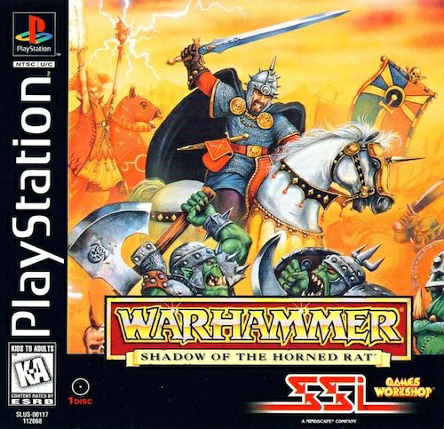 【中古】北米版 海外版 PS1 Playstation 1 プレイステーション Warhammer Shadow of the Horned Rat ウォーハンマー シャドウ・オブ・ザ・ホーンド ラット|SUN RISE BEACH