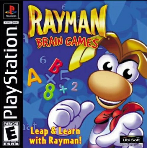 【中古】北米版 海外版 PS1 Playstation 1 プレイステーション Rayman Brain Games レイマン｜SUN RISE BEACH