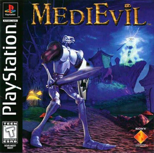 【中古】北米版 海外版 PS1 Playstation 1 プレイステーション Medievil メディーバル 甦ったガロメアの勇者|SUN RISE BEACH