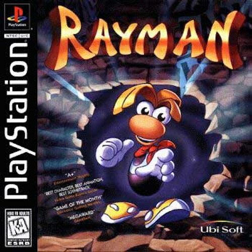 [중고] 북미판 해외판 PS1 Playstation 1 플레이 스테이션 Rayman 레이맨