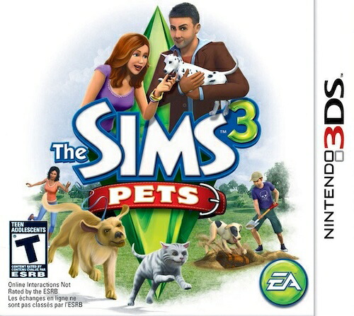 【中古】北米版 海外版 Nintendo 3DS The Sims 3 Pets ザ・シムズ 3 ペット|SUN RISE BEACH