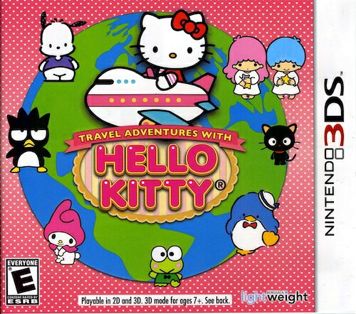 【中古】北米版 海外版 Nintendo 3DS Travel Adventures with Hello Kitty ハローキティ｜SUN RISE BEACH