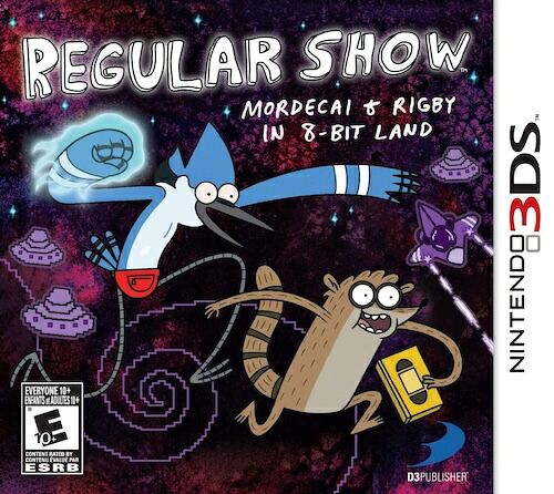 【中古】北米版 海外版 Nintendo 3DS Regular Show Mordecai & Rigby in 8-Bit Land レギュラーSHOW~コリない2人~|SUN RISE BEACH