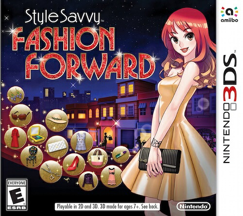 【中古】北米版 海外版 Nintendo 3DS Style Savvy Fashion Forward GIRLS MODE 3 キラキラ☆コーデ｜SUN RISE BEACH