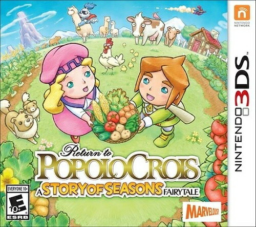 【中古】北米版 海外版 Nintendo 3DS Return to Popolocrois A story of Seasons Fairytale ポポロクロイス牧場物語｜SUN RISE BEACH